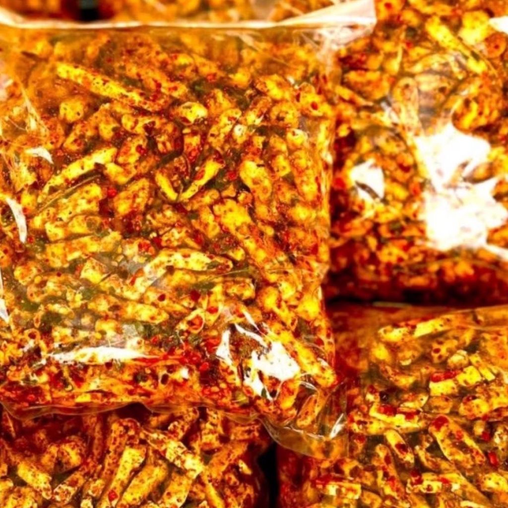 

Basreng Bumbu Medok Pedas Daun Jeruk - Basreng Kiloan - Basreng Pedas
