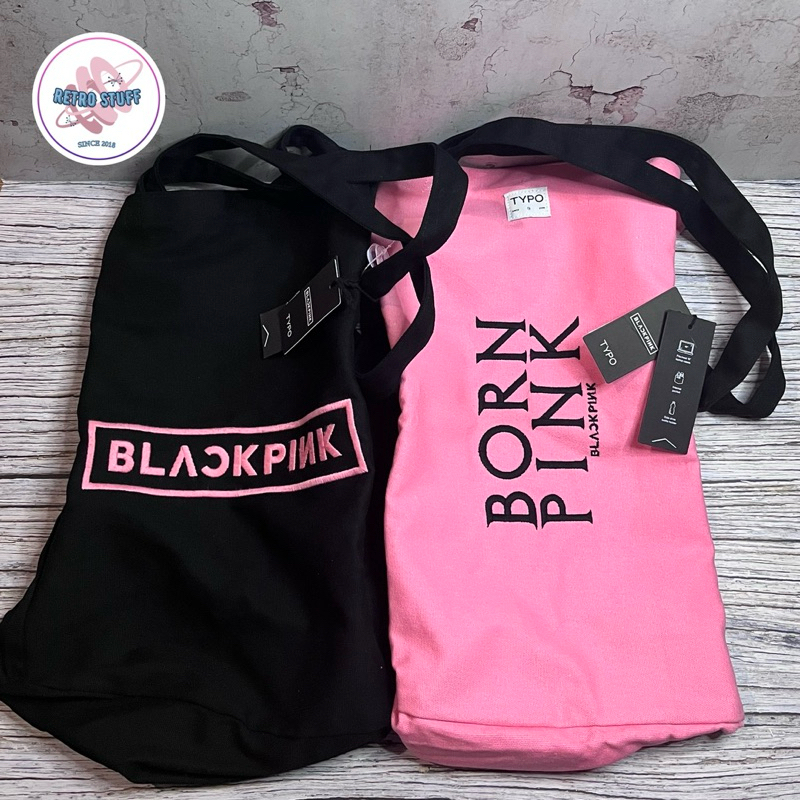 Tote Bag Blackpink Born Pink Original Typo