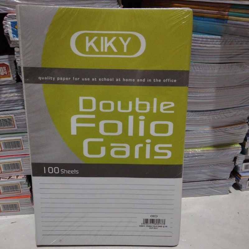 

double folio garis 100 lembar