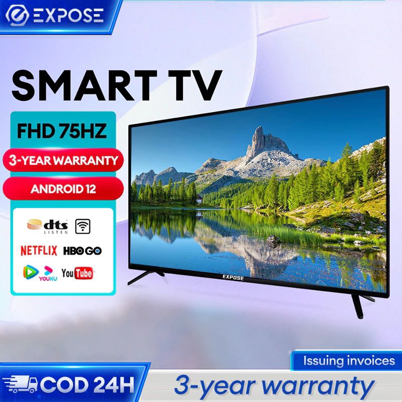 SMART TV 1080P FHD LED Wi-Fi 32 Inch Expose GARANSI RESMI 3 TAHUN