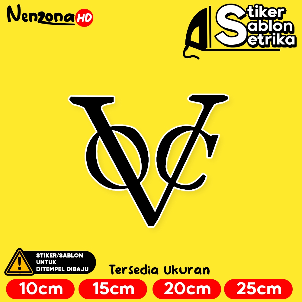 

VOC Stiker Sablon Setrika by Nenzona HD