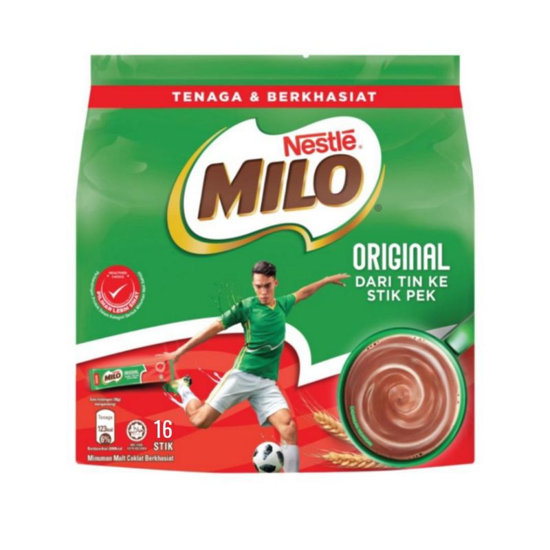 

MILO Activ-Go Original Stikpek Malaysia (16 sachet)