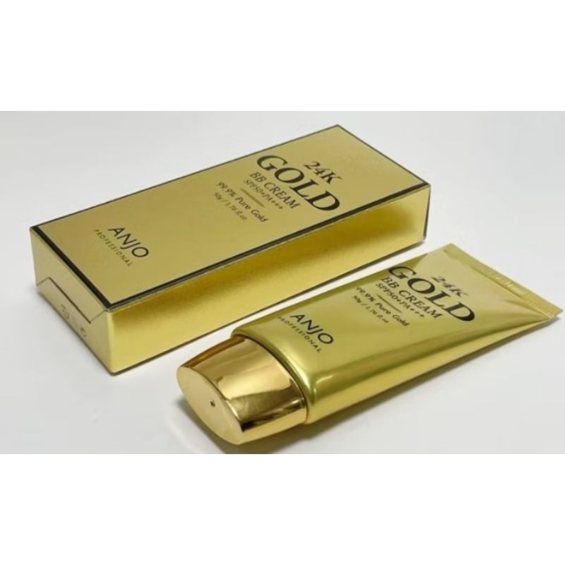 ORIGINAL WITH BARCODE - ED 2028!ANJO BB CREAM HALAL ANJO 24K GOLD BB CREAM