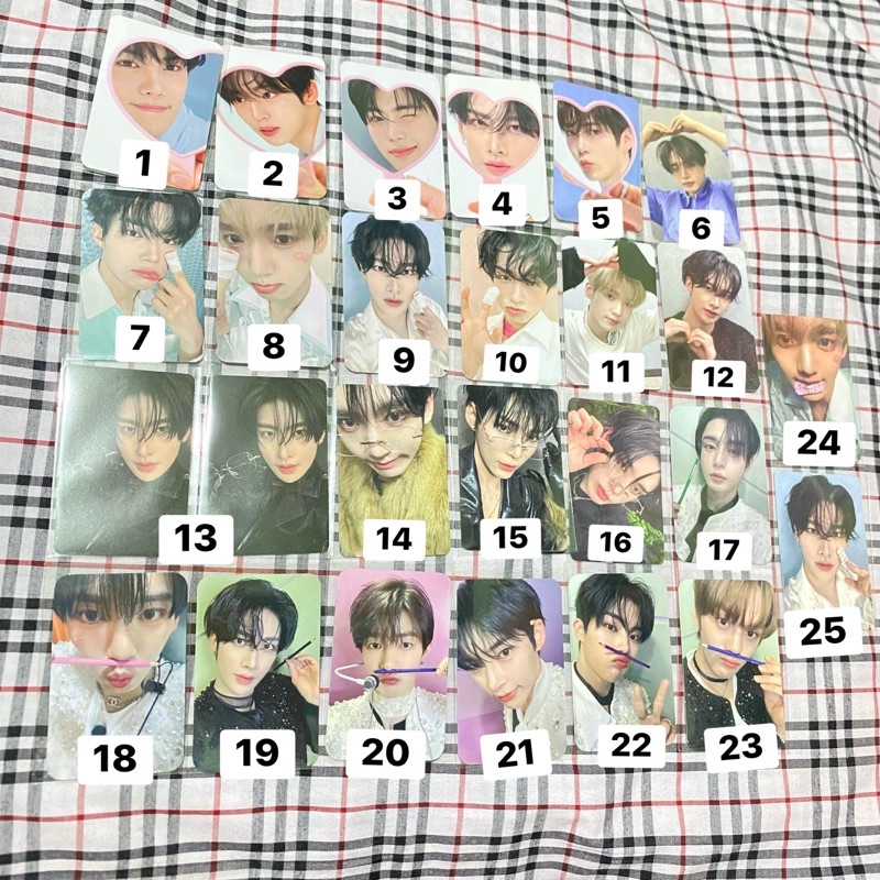 [READY STOCK] PC PHOTOCARD ZB1 ZEROBASEONE ZHANG HAO ZHANGHAO HANBIN JIWOONG TAERAE MATTHEW RICKY GY