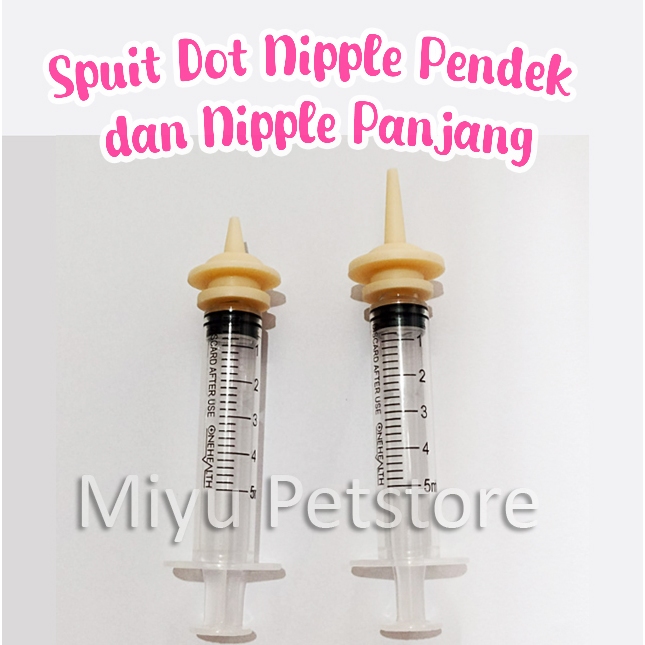 Dot Kucing Dot Anak Kucing Bayi Kucing Nipple Miracle Spuit Dot Bayi Kucing Nipple Dot Panjang dan P