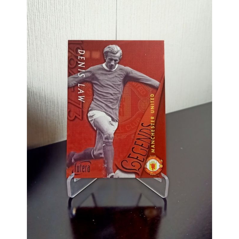 Denis Law,Legends,Manchester United,Futera soccer card