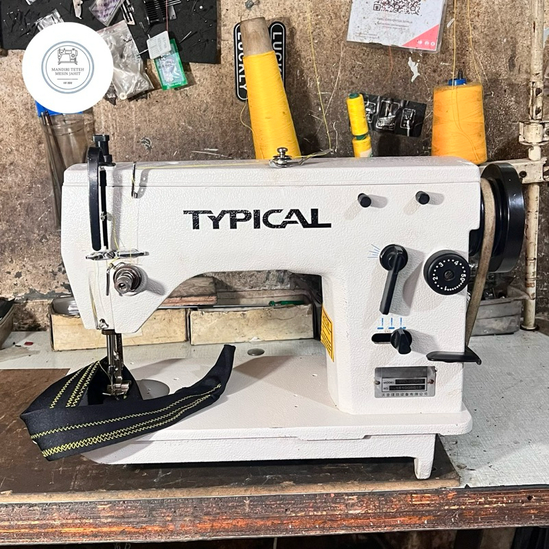 MESIN ZIGZAG TYPICAL TY20U-43 3 STEP 4 POINT ZIGZAG SERVO NEW (BARU)