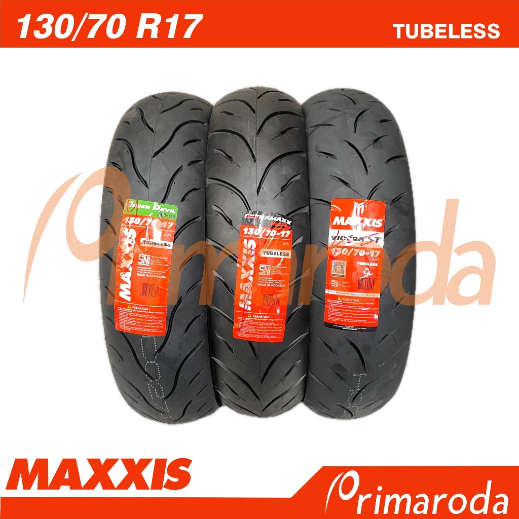 Ban Belakang Yamaha Vixion R 155 Tubeless MAXXIS 130/70 Ring 17
