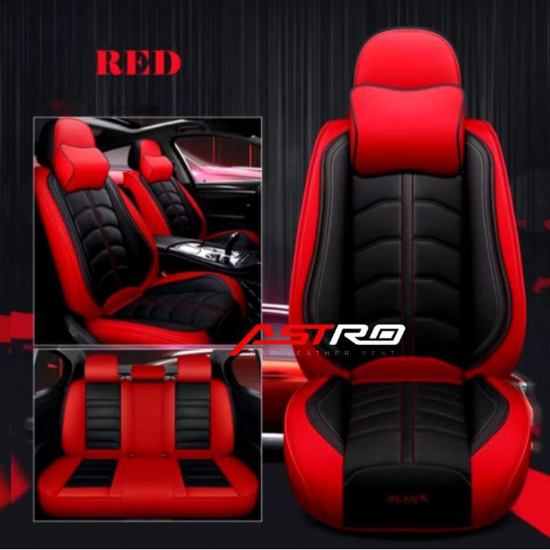 Sarung jok mobil HRV CRV Rocky Raize full seat depan belakang bahan kulit dilapisi busa tebal 08