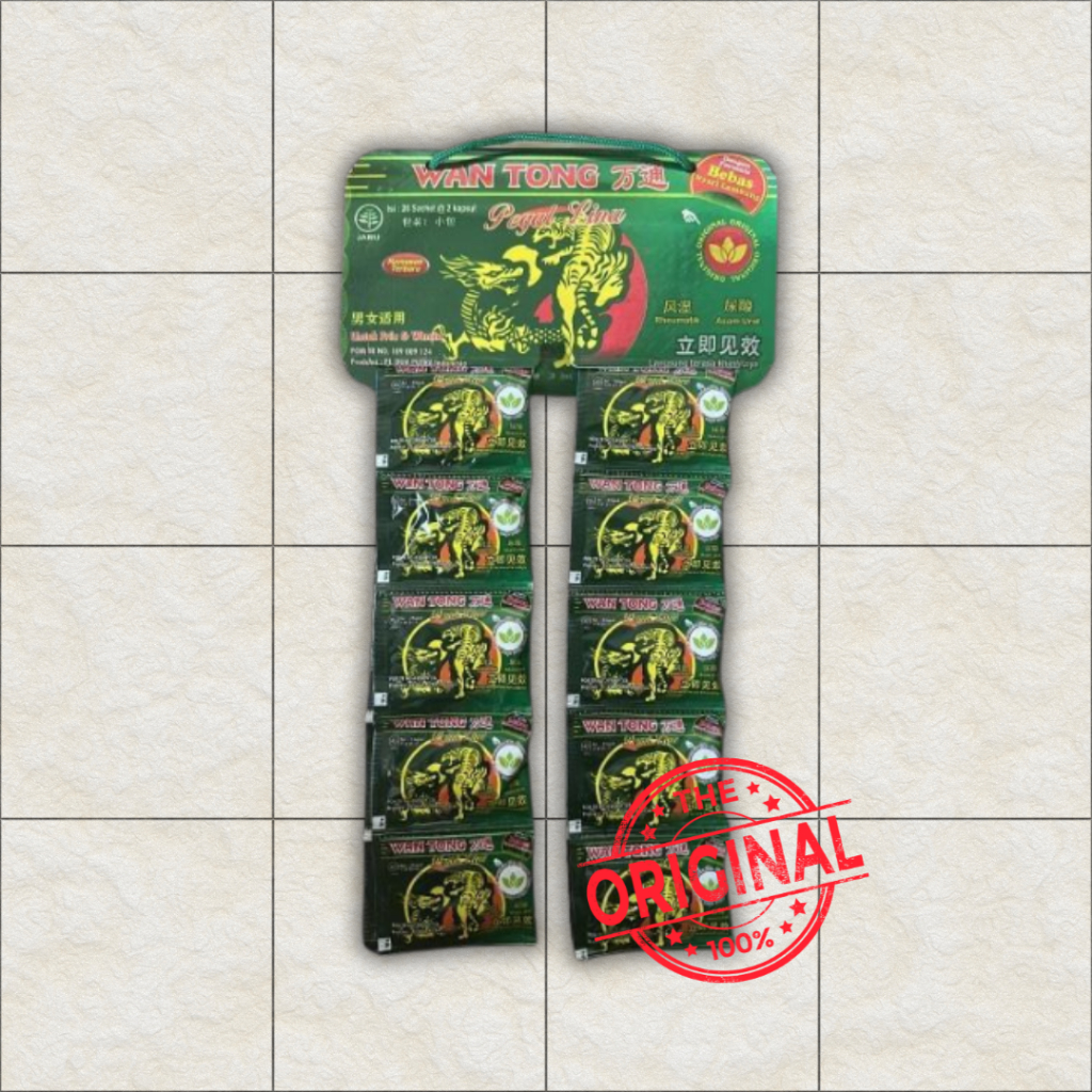 

Wan-Tong Kapsul Original Renceng 20 Sachet Pegal Linu Asam Urat