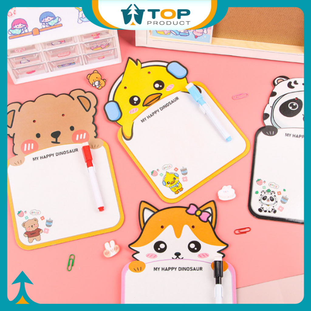 

Papan Tulis Anak Karakter Whiteboard Mini Free Spidol Bisa Dihapus HM033