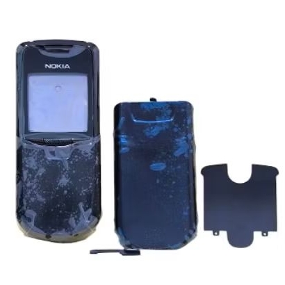 Casing Nokia 8800 Classic Black & Gold - tanpa kipet/keypad - N8800 classic.