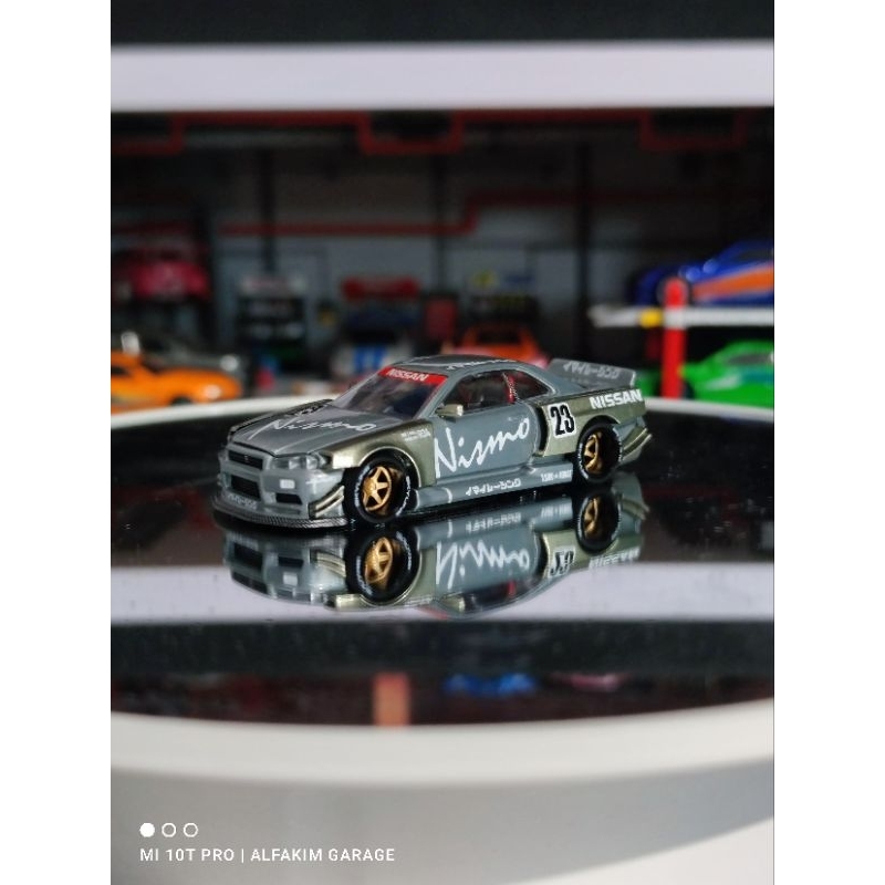 Mini GT 103 Kaido House Nissan Skyline GT-R (R34) Kaido Works V4 Jade CHASE
