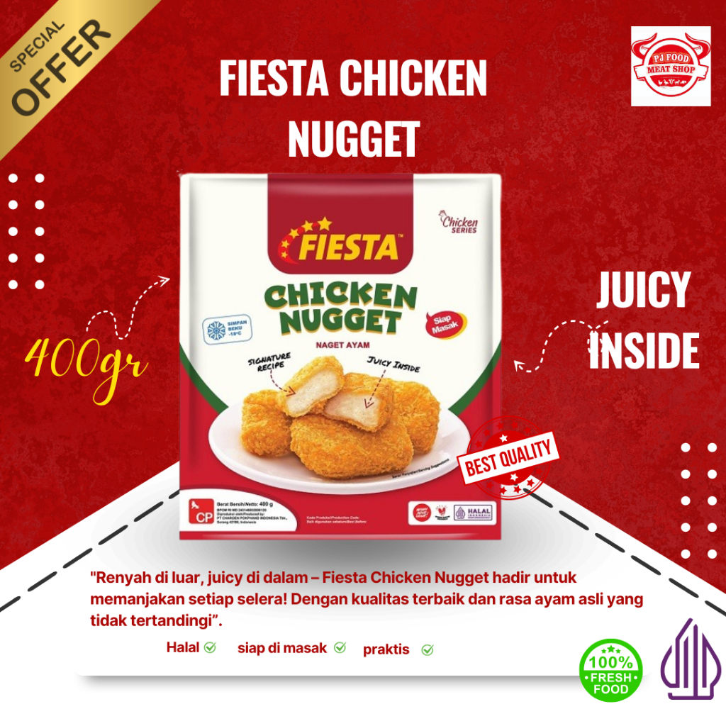 

Fiesta chicken nugget