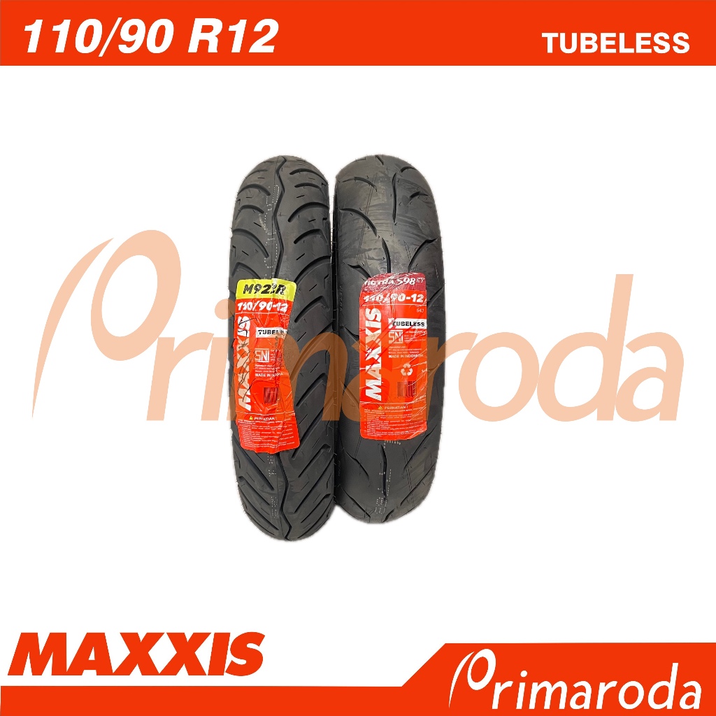 Ban Belakang Honda All New Scoopy Tubeless Maxxis 110/90 ring 12