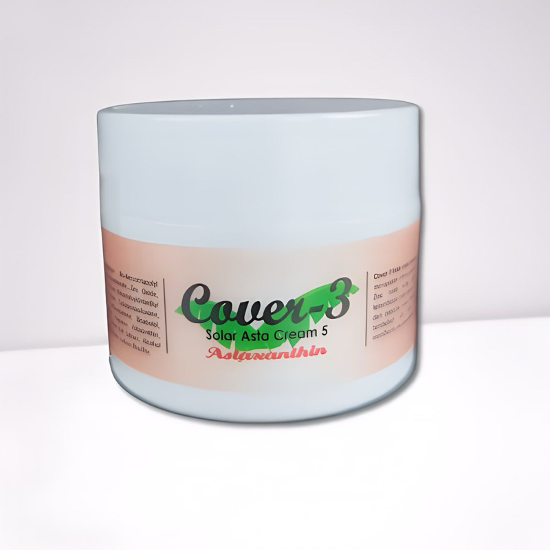 COVER 3 Solar Protection Asta Astaxanthin Dull Skin 30 10gr / Cover 3 Sunscreen SPF 50