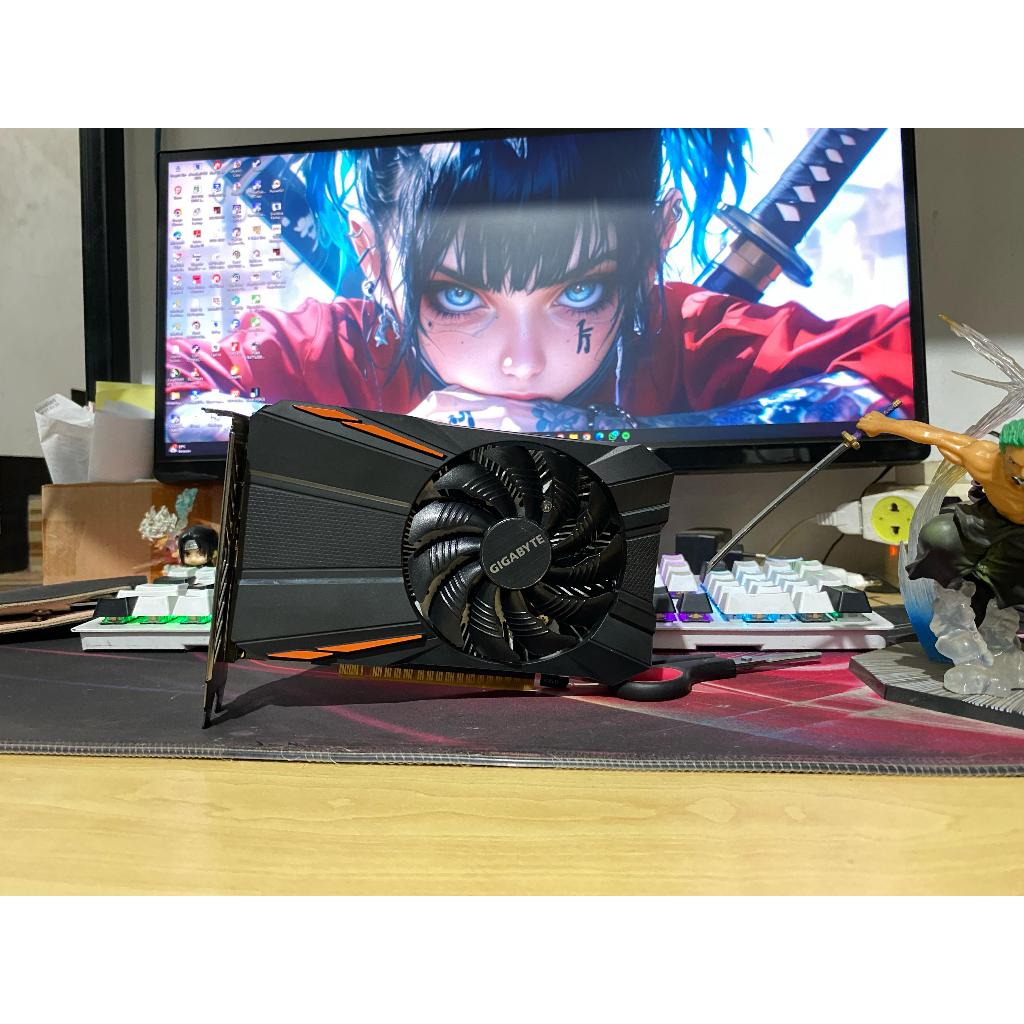 VGA CARD GTX 1050 Ti GIGABYTE 4gb 128 bit ddr5