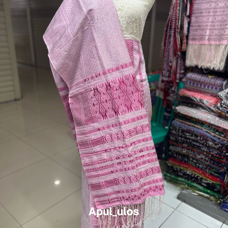 Songket tumtuman tanpa sambung full kristal premium