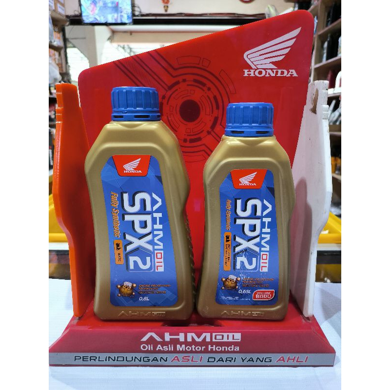OLI HONDA SPX 2 SPX2 650ml / 800ml 10W-30 100%ORIGINAL AHM OIL