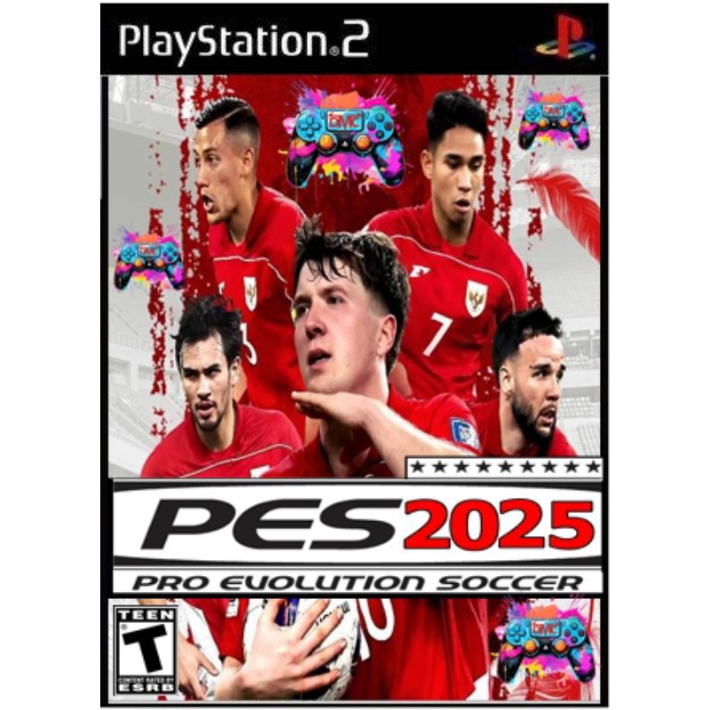 KASET PS2 PES TIMNAS TERBARU 2025 PRO EVOLUTION SOCCER PS 2
