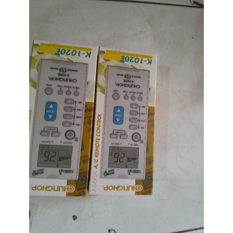 Remot AC K1020 chunghop