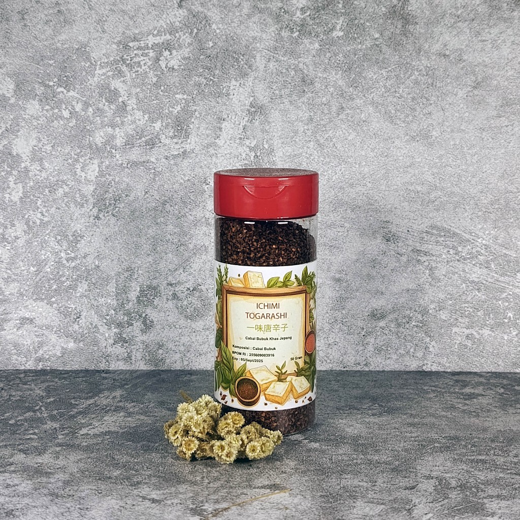 

Ichimi Togarashi Cabe Bubuk Khas Jepang Import Botol Lada 50 Gram
