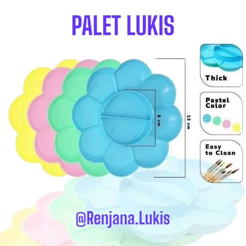 

Palet Lukis Warna Pastel (1 Pcs)