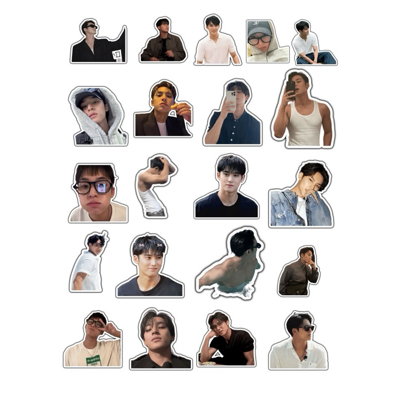 

50 PCS Stiker Mingyu Seventeen free 7 random stiker laptop anti luntur