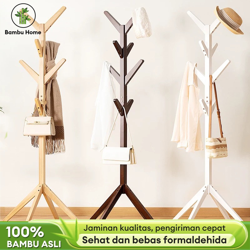 Gantungan Baju Berdiri Stand Gantungan Baju Dari Cabang Pohon Stand Hanger Kayu Gantungan Berdiri
