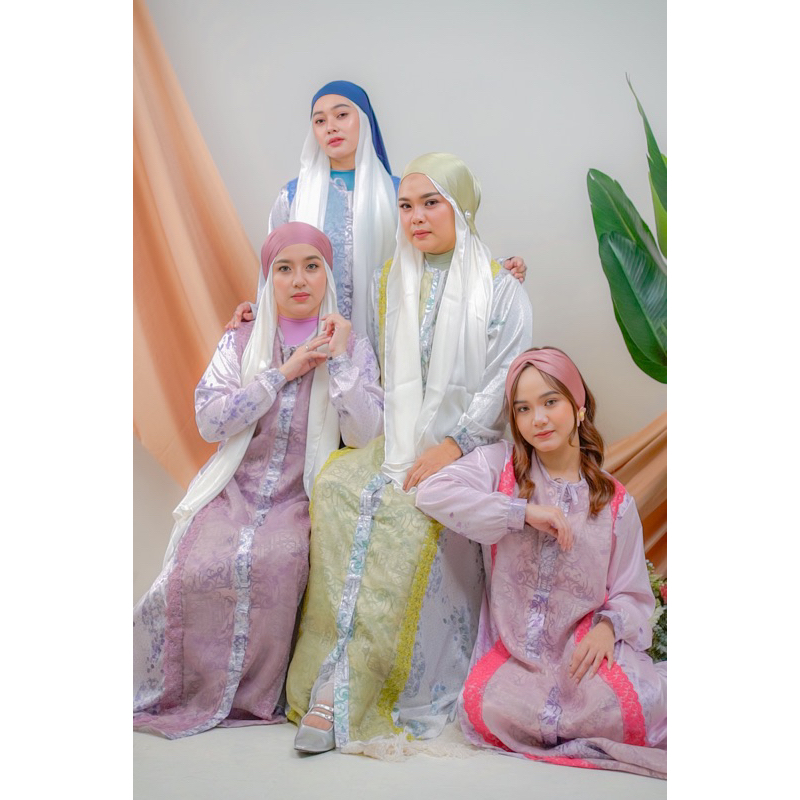 Safa & Qalbi Pastel✨ Aisya Dress