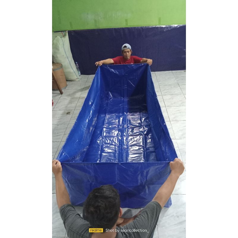 kolam terpal orcid 3x2x0,5