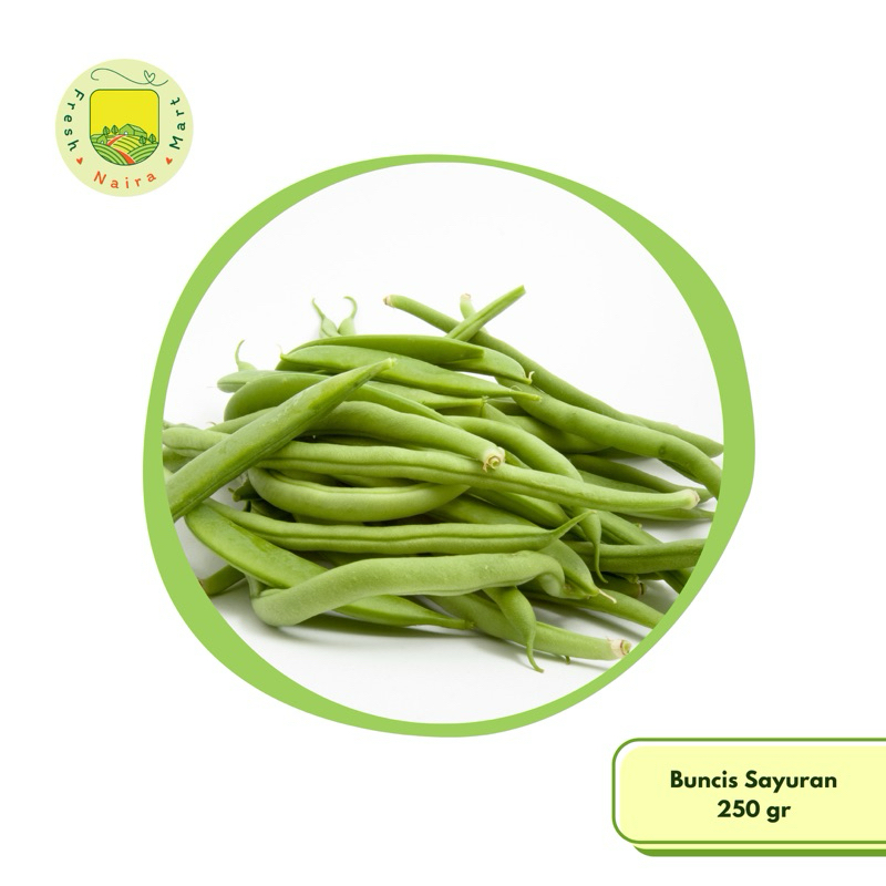 

Buncis (sayur segar) 250 gr