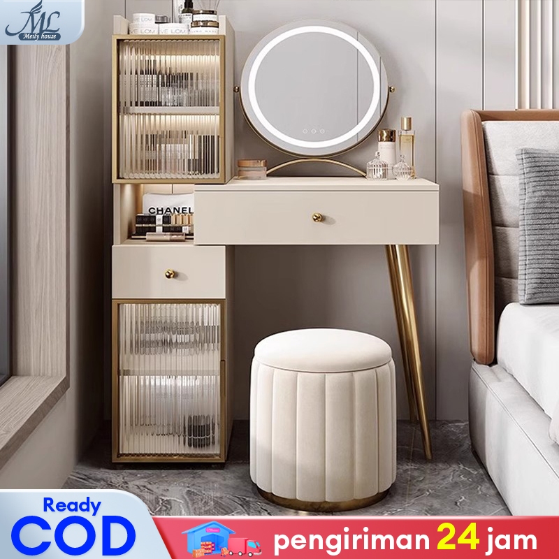 Meja Rias Meja Rias Modern Minimalis Meja Kosmetik Meja Rias Aesthetic Meja Sudut