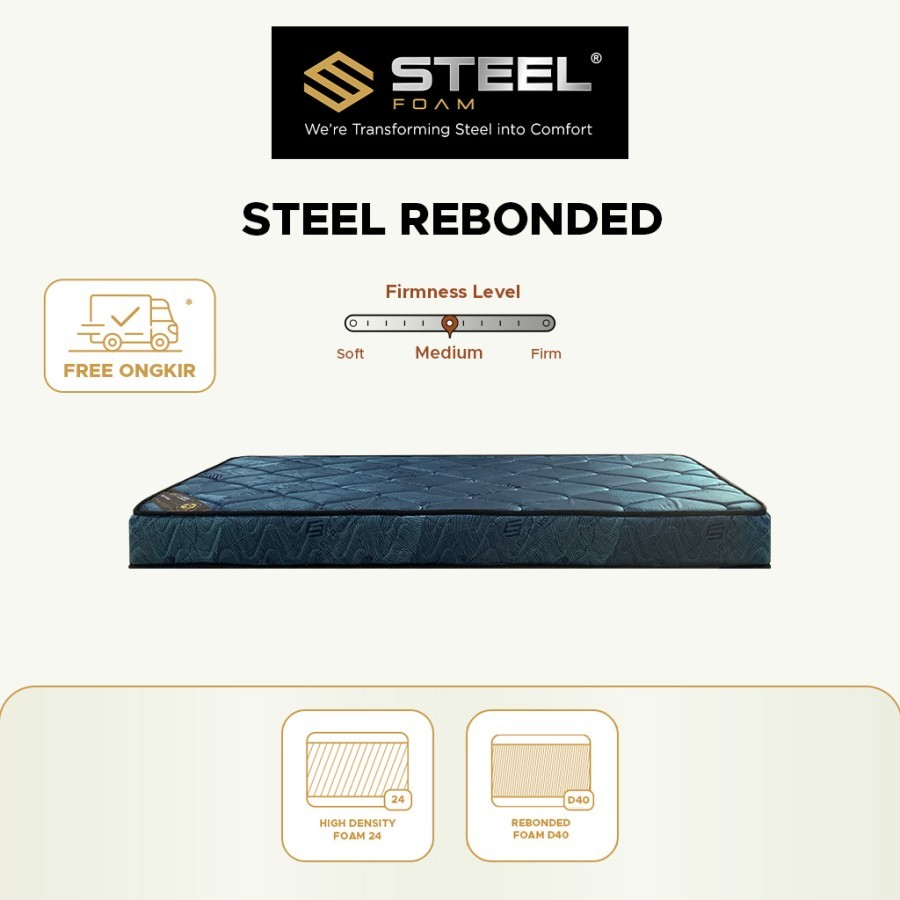 Kasur Busa Steel Rebonded Foam - Steel Foam