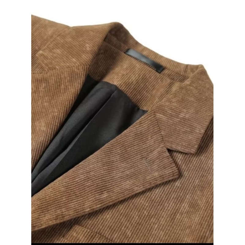 hot deals jas corduroy pria slim fit jas blazer corduroy pria jas blazer pria casual