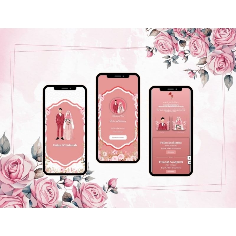 Undangan Syar'i, Undangan Digital, Undangan WA, Syar'i