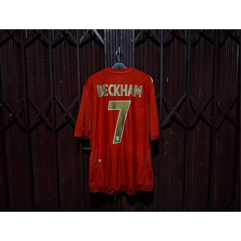 jersey inggris england away 2006 Beckham