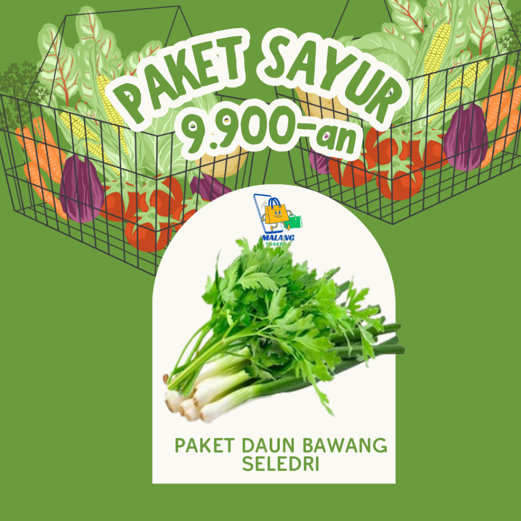 

[KIRIM INSTAN] DAUN SELEDRI & DAUN BAWANG PAKET 9.900