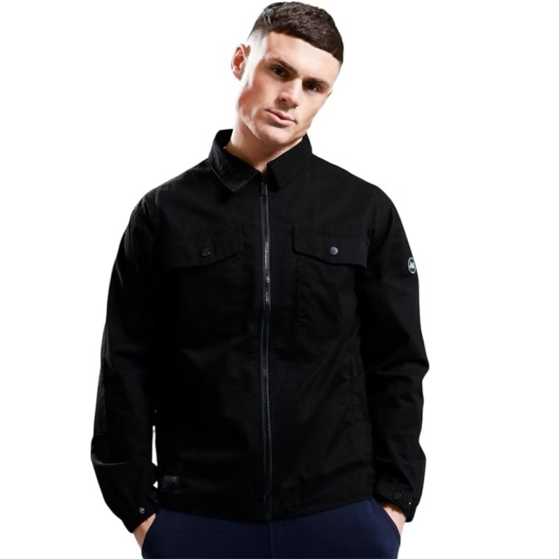 overshirt jacket PEACEFUL HOOLIGAN gunnar black