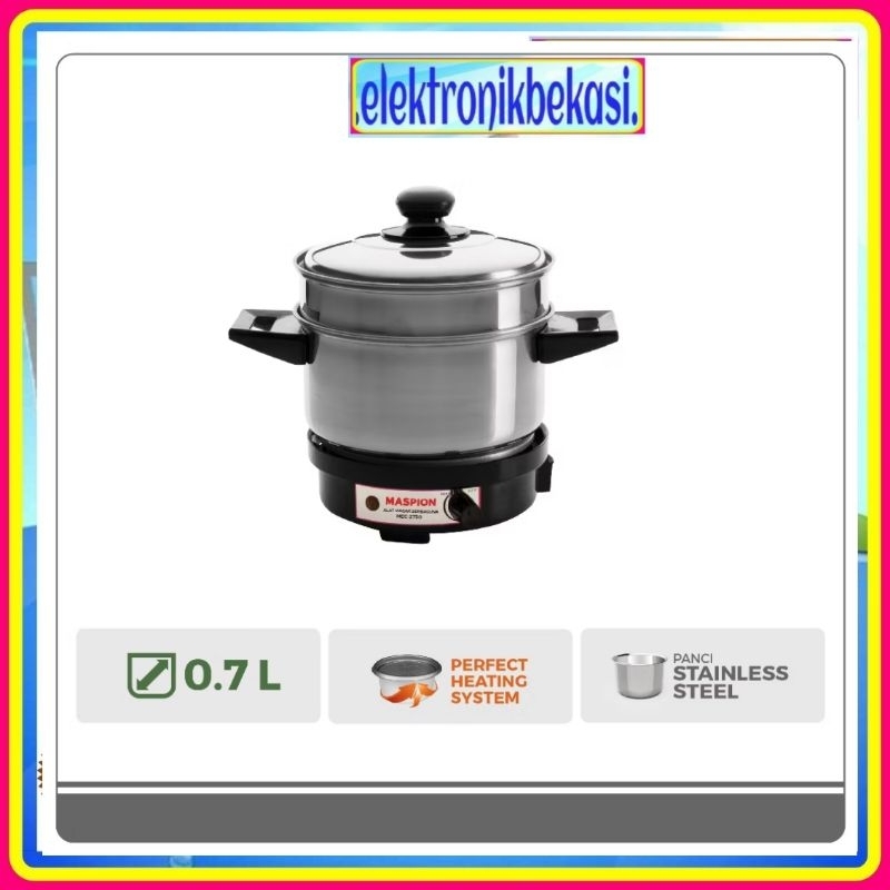 MASPION MULTI ELECTRIC COOKER MEC 2750 / MASPION MULTI COOKER MEC 2750 / MASPION MEC 2750