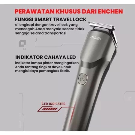 XIAOMI Enchen Beardo 2 / Alat Cukur Rambut, Janggut, Dan Bulu