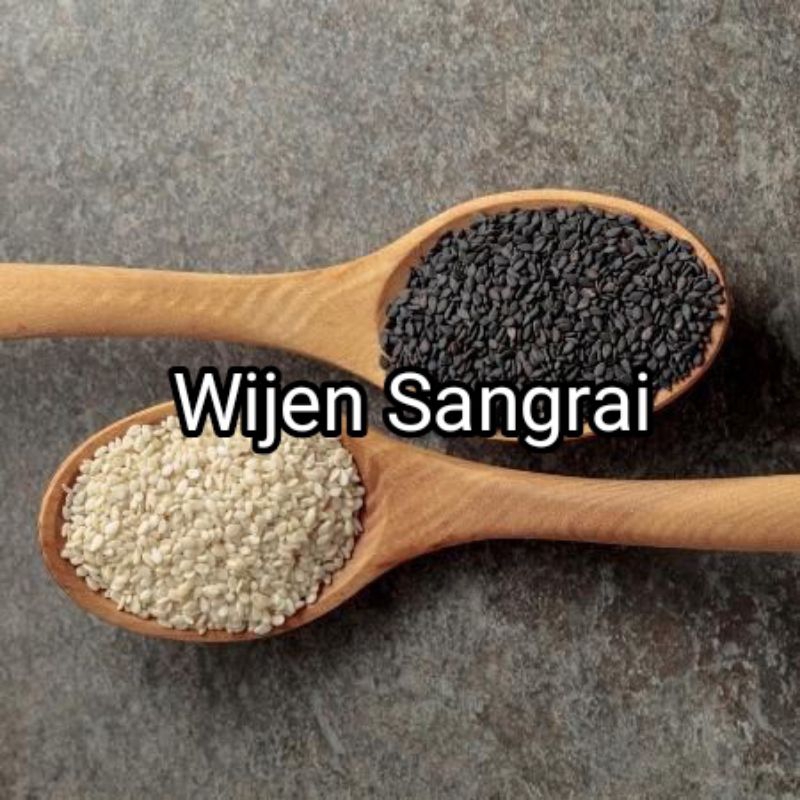 

Wijen Sangrai 100g Wijen putih Wijen hitam