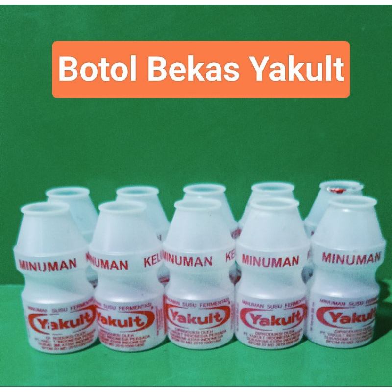 botol bekas Yakult merah harga satuan