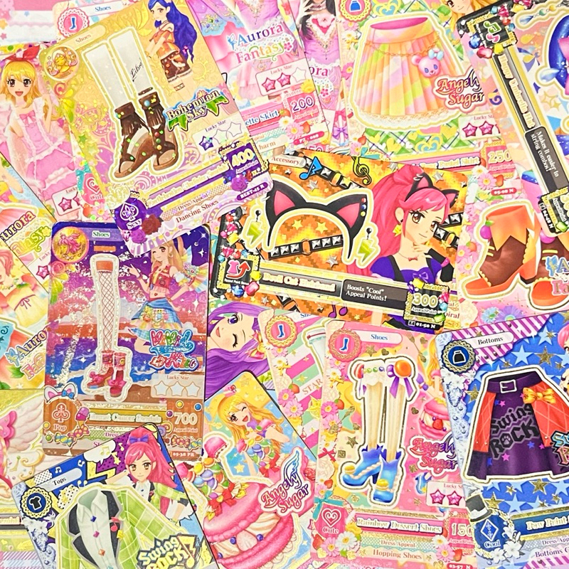 [CLEARANCE SELL] Various aikatsu card (pt.1) original / official bandai rare jkt 48