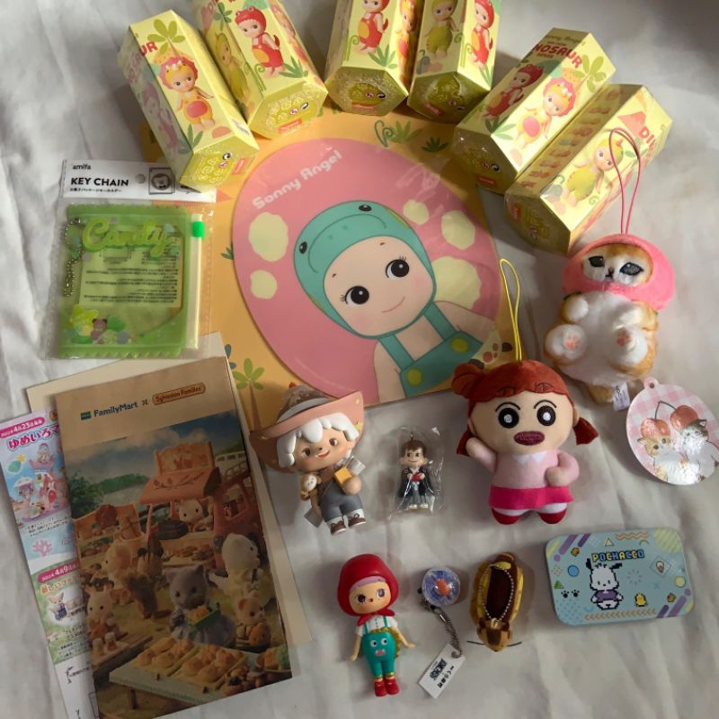 [PART 1] READY STOCK TRINKETS ORI JAPAN ghibli catbus sylvanian families mousepad jelly pouch seria 