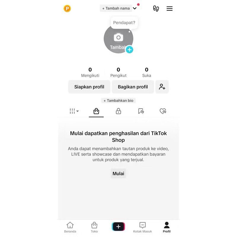 TIKTOK SHOP CREATOR AFFLIATE SHOWCASE ON/Jual akun Tiktok affliate