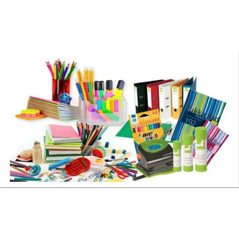 

alat tulis sekolah / kantor motif terlengkap terjangkau