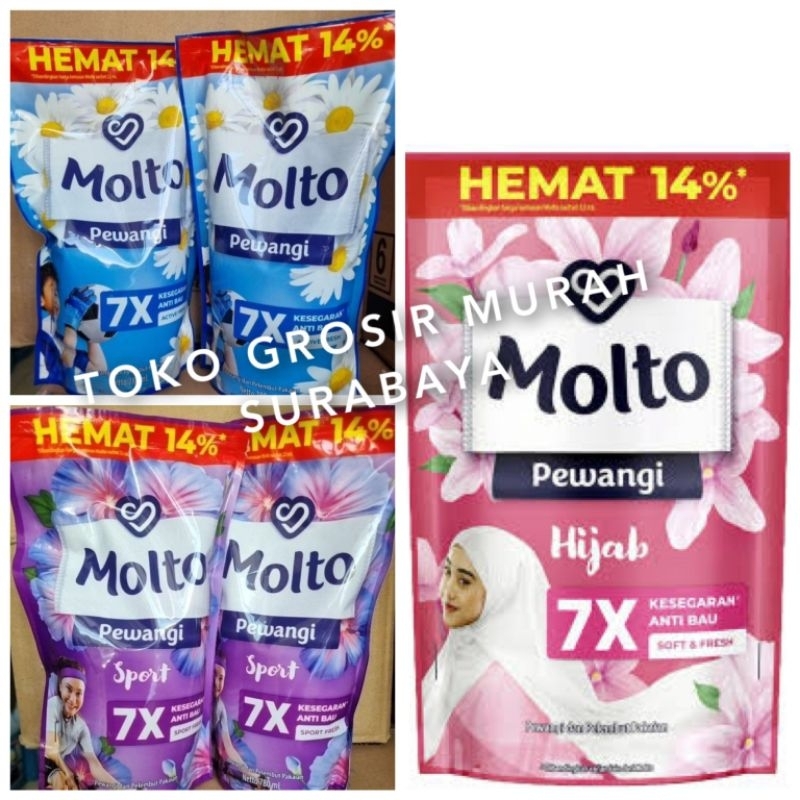 Molto Active Fresh 780ml / Pewangi Molto 780ml / Pewangi Pakaian Molto 780ml / Molto Pewangi Pakaian