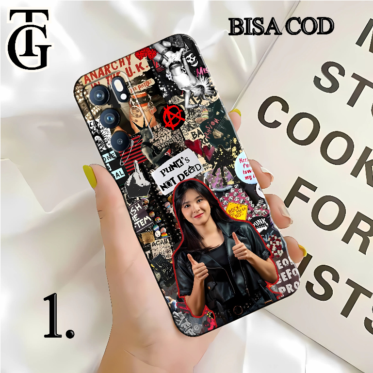 CASING SILIKON PREMIUM MOTIF ZEE AZIZI UNTUK FOR OPPO A3X A60 A3 PRO 5G A1k A3s A5 A5s A12 A11k A7 A