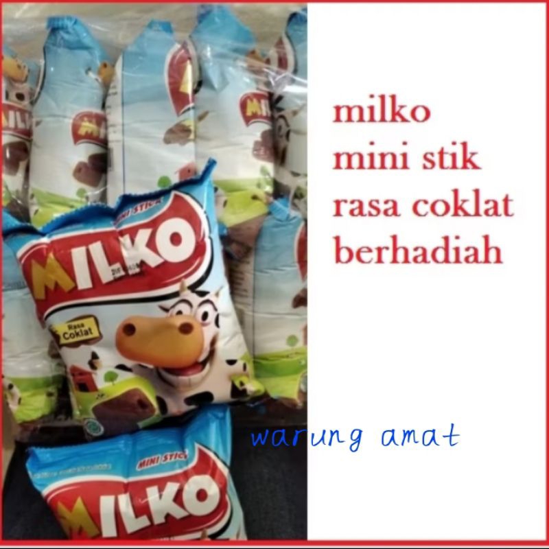 

Milko mini stik coklat berhadiah